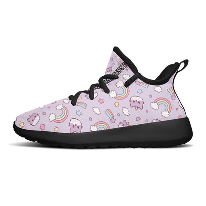MyKids-USA® Kids Shoes Sneakers Rainbow And Cats