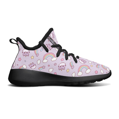 MyKids-USA® Kids Shoes Sneakers Rainbow And Cats