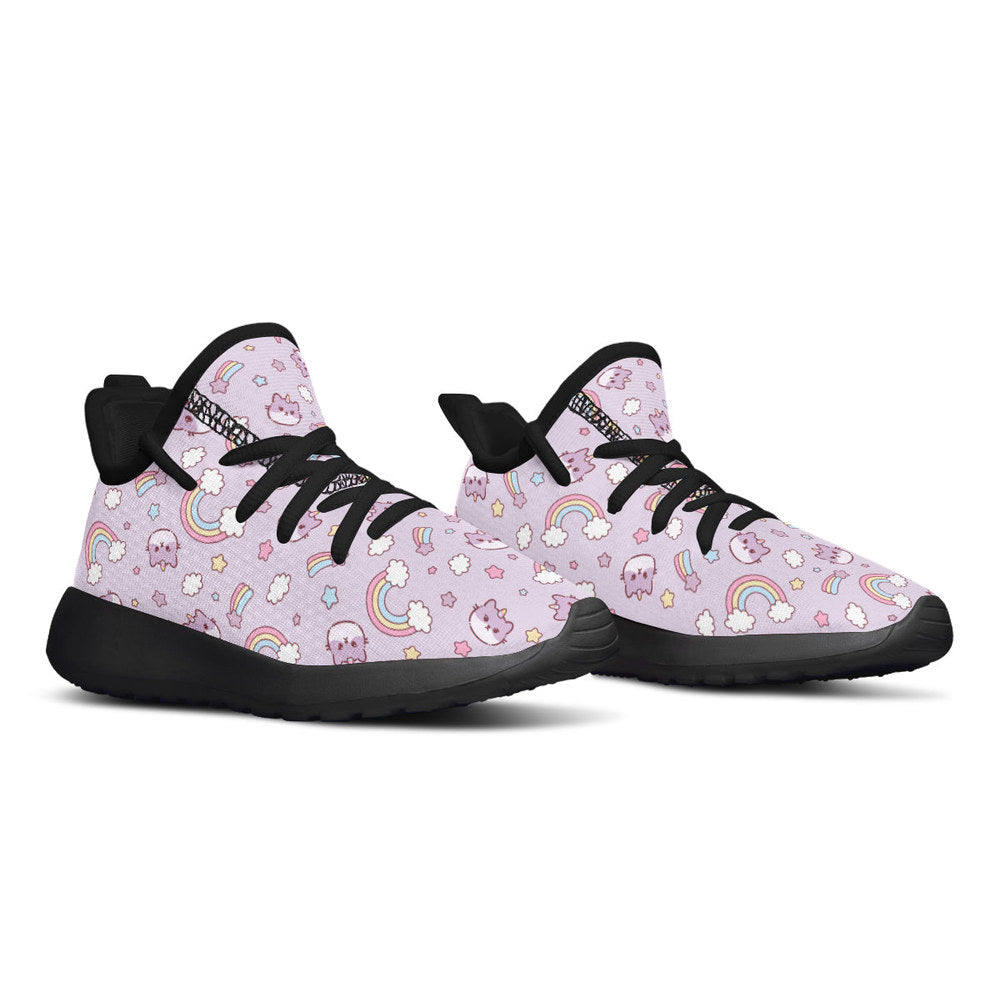 MyKids-USA® Kids Shoes Sneakers Rainbow And Cats
