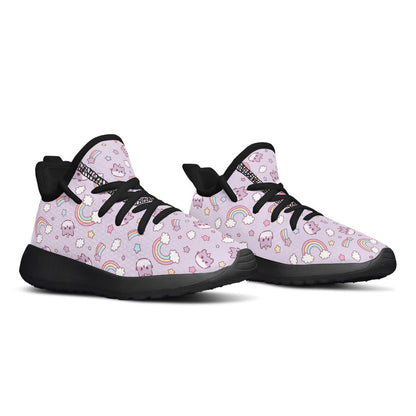 MyKids-USA® Kids Shoes Sneakers Rainbow And Cats