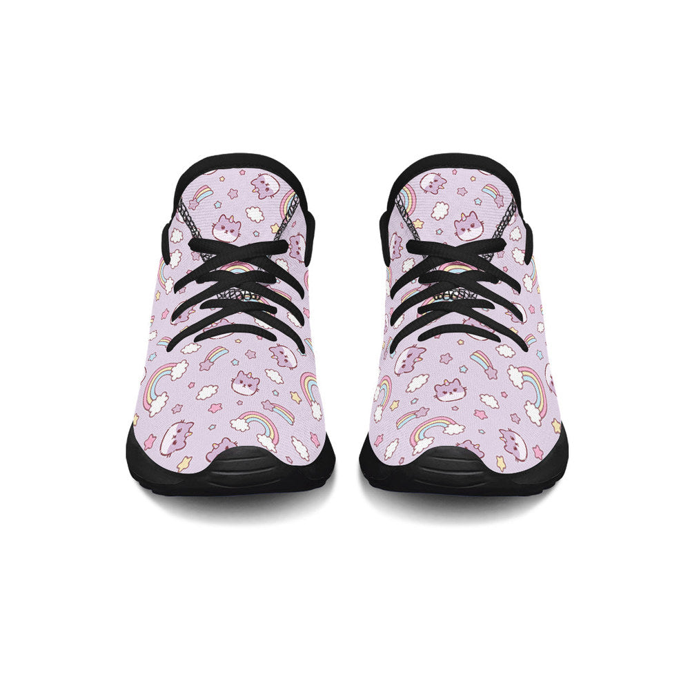 MyKids-USA® Kids Shoes Sneakers Rainbow And Cats