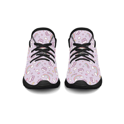 MyKids-USA® Kids Shoes Sneakers Rainbow And Cats