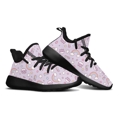 MyKids-USA® Kids Shoes Sneakers Rainbow And Cats