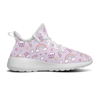 MyKids-USA® Kids Shoes Sneakers Rainbow And Cats