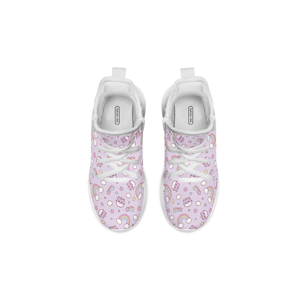 MyKids-USA® Kids Shoes Sneakers Rainbow And Cats
