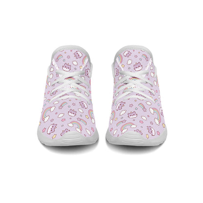 MyKids-USA® Kids Shoes Sneakers Rainbow And Cats