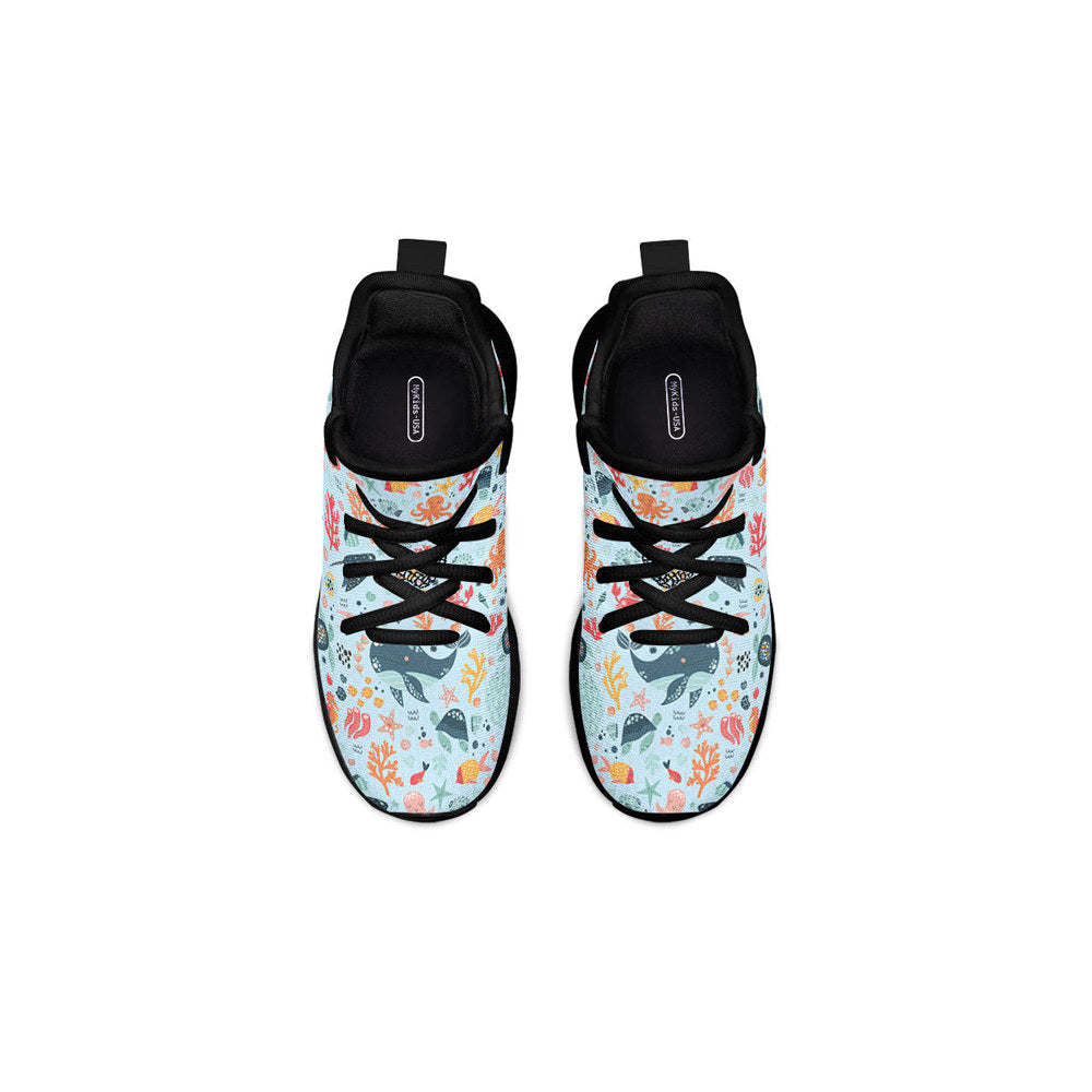 MyKids-USA® Kids Shoes Sneakers Sea Animals