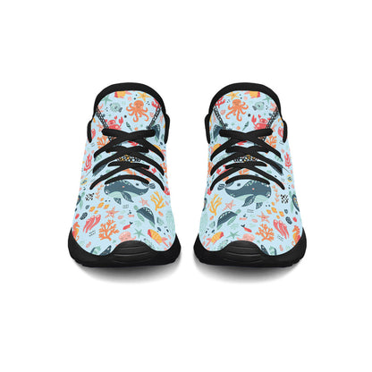 MyKids-USA® Kids Shoes Sneakers Sea Animals