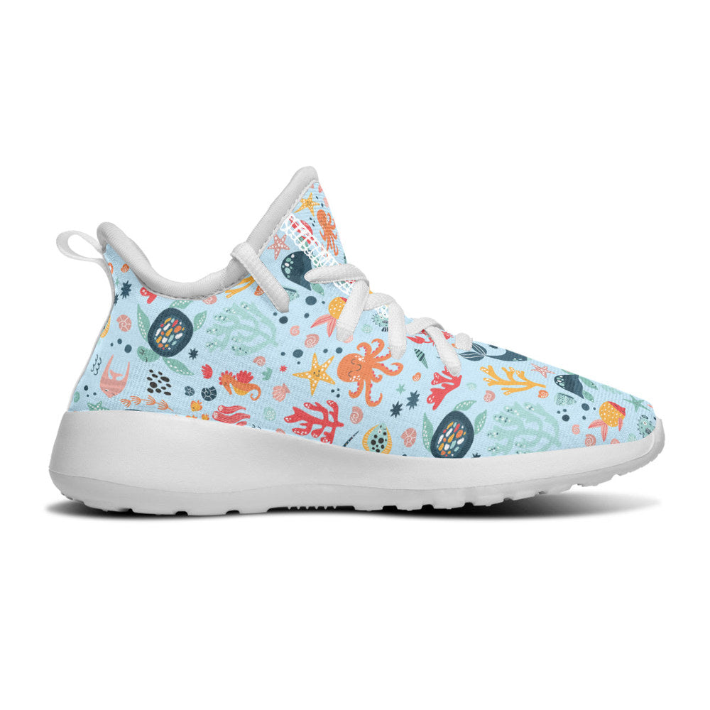 MyKids-USA® Kids Shoes Sneakers Sea Animals