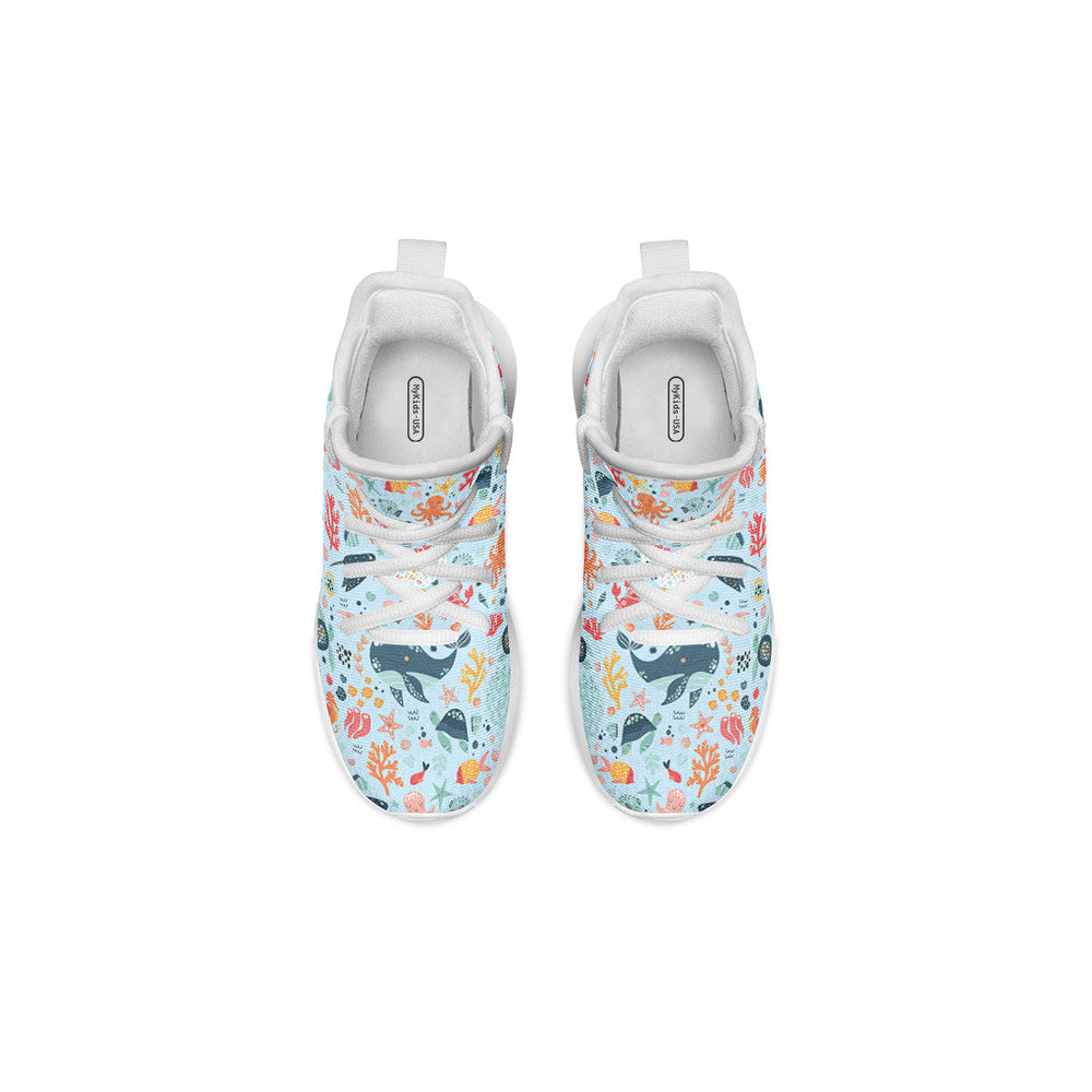 MyKids-USA® Kids Shoes Sneakers Sea Animals