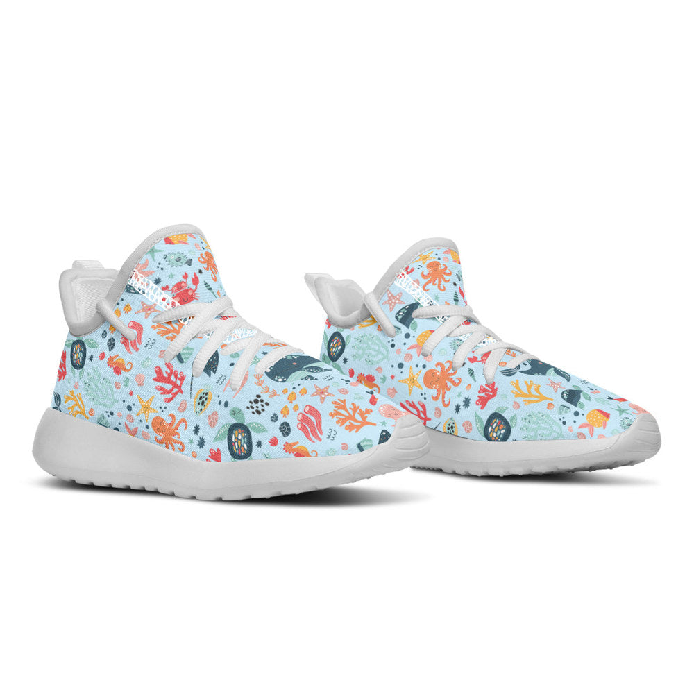 MyKids-USA® Kids Shoes Sneakers Sea Animals