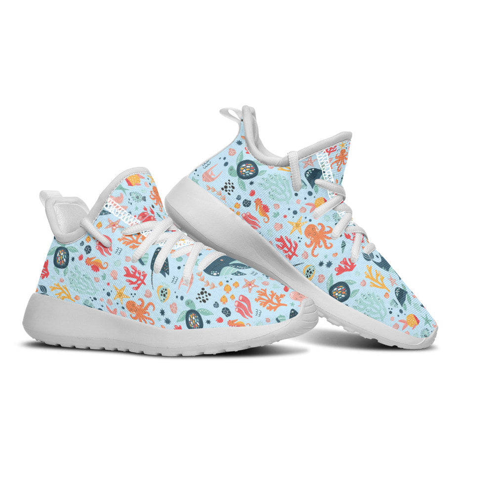MyKids-USA® Kids Shoes Sneakers Sea Animals