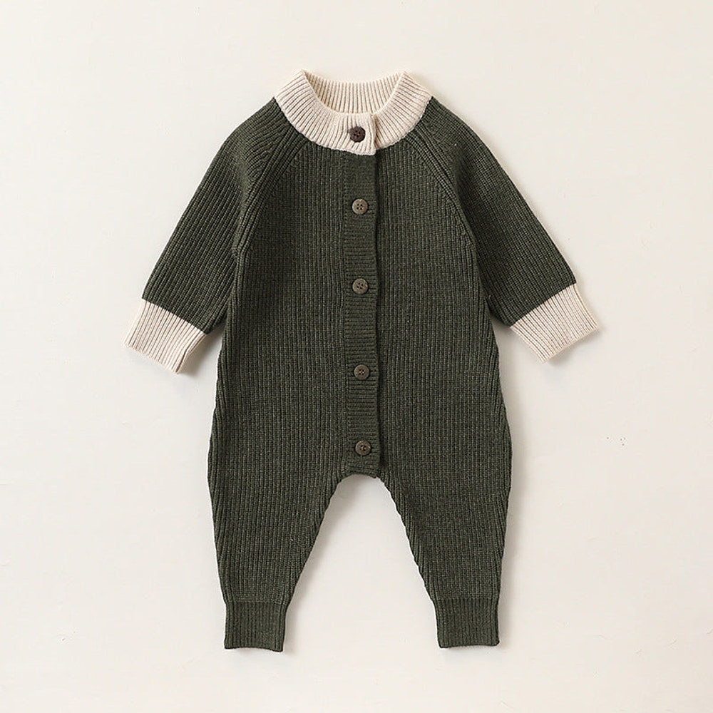 MyKids-USA® Baby Thickened Warm Knitted Long Sleeves Rompers