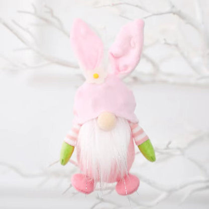 MyKids-USA® Easter Bunny Gnome Doll Elf Figure Pendant Decorative Props