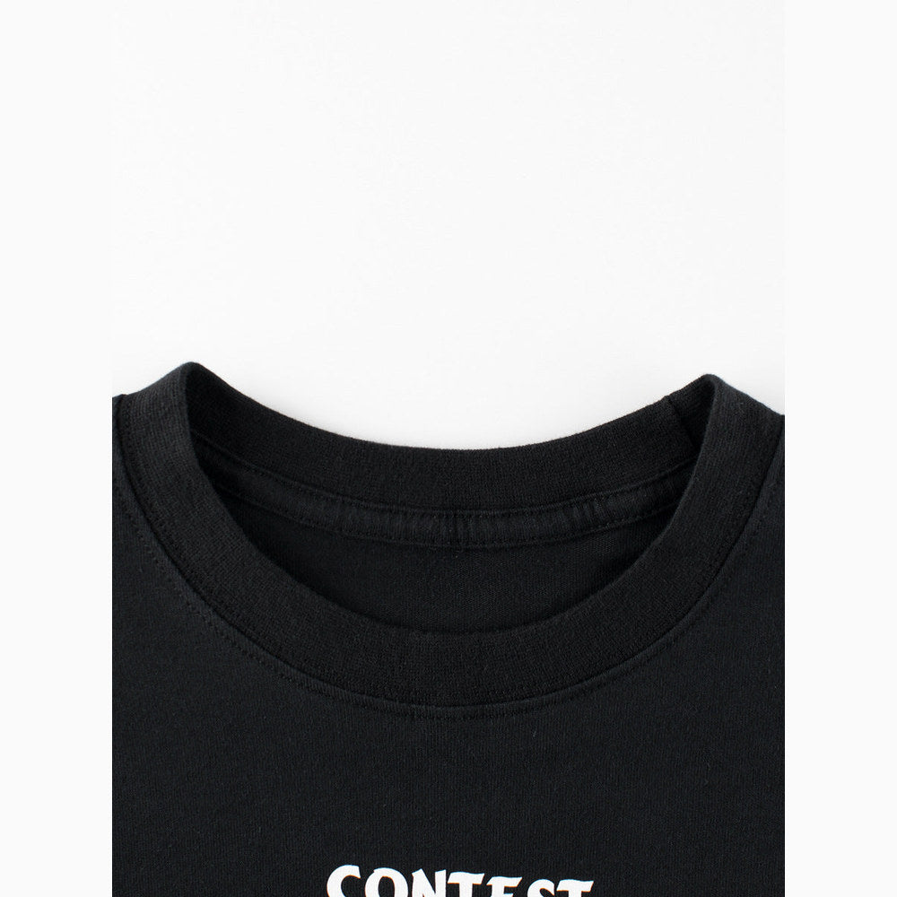 MyKids-USA® Kids Boys Letters Print Crew Neck Long Sleeves Shirt