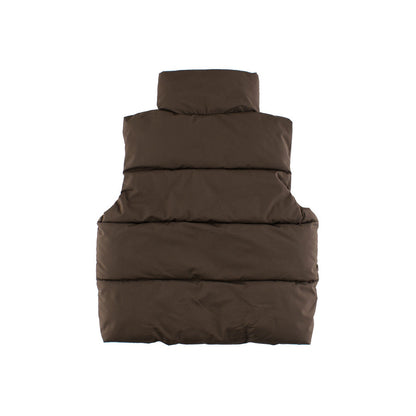 MyKids-USA® Style Kids Unisex Outerwear: Sleeveless Single Breasted Coat for Children