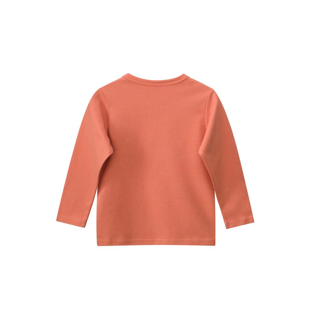 MyKids-USA® Kids Girls Cute Puppy Print Crew Neck Long Sleeves Shirt