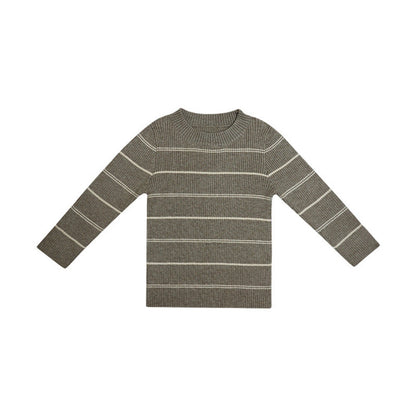 MyKids-USA® Kids Unisex Soft Comfortable Knitted Long Sleeves Striped Top Casual Sweater