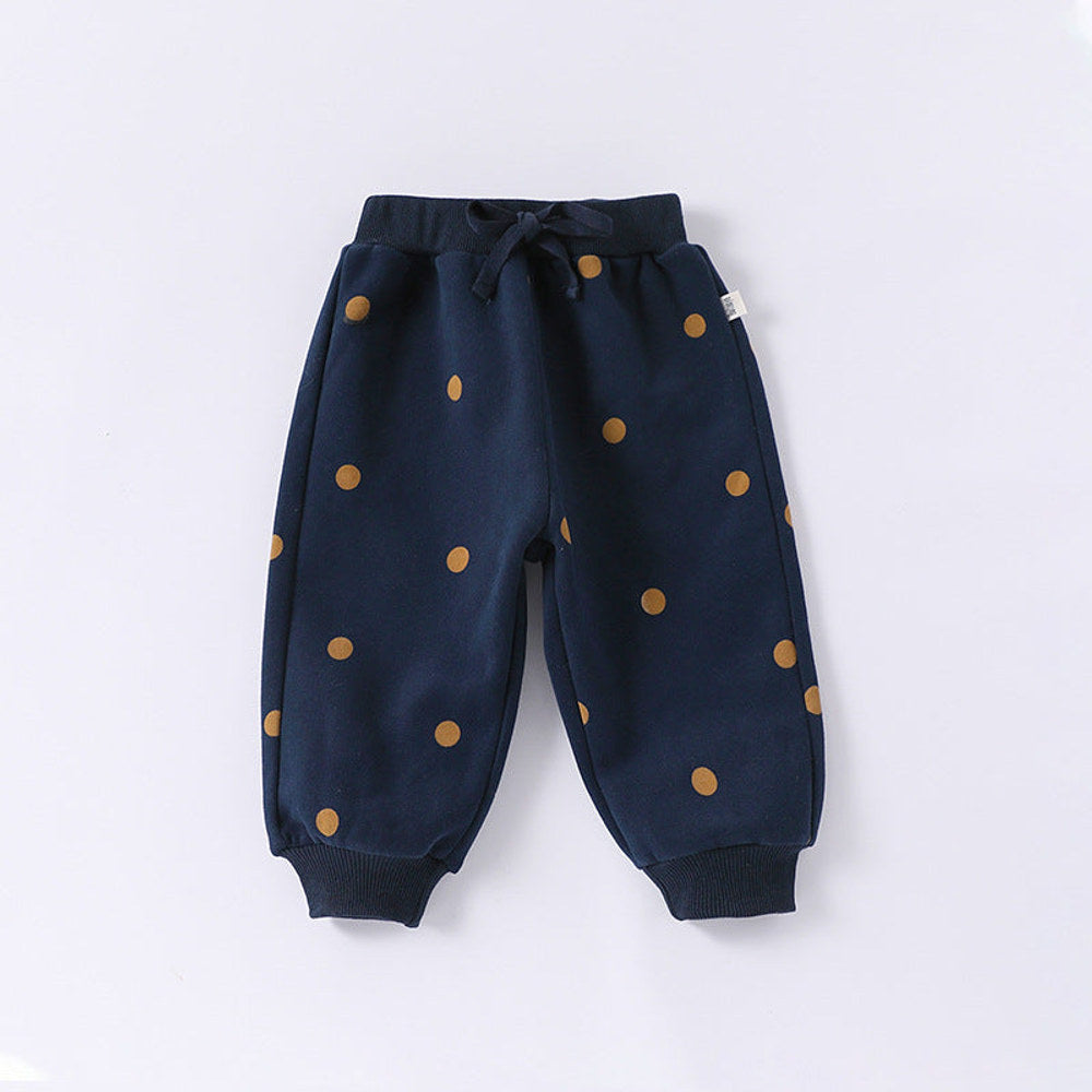 MyKids-USA® Baby Kids Unisex Long Sleeves Cartoon Print Coat and Long Trousers – Clothing Set