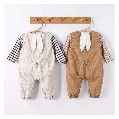 MyKids-USA® Baby Unisex Simple Zip-up Sleeveless Thick Rompers Vest