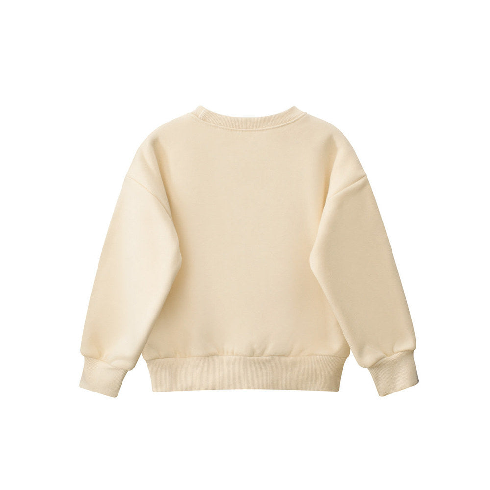 MyKids-USA® Baby Boy Kids Letters Pattern Crew Neck Long Sleeves Warm Cozy Pullover