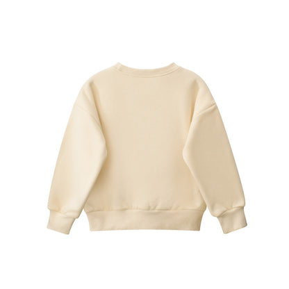 MyKids-USA® Baby Boy Kids Letters Pattern Crew Neck Long Sleeves Warm Cozy Pullover