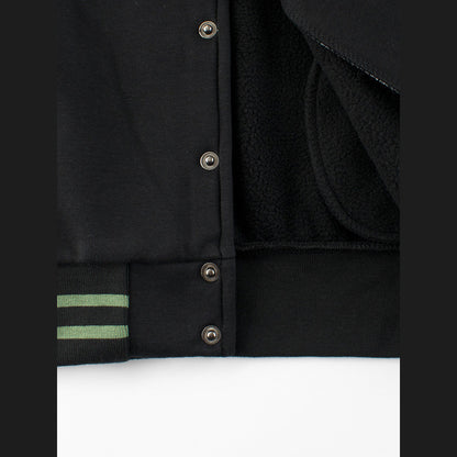 MyKids-USA® Boys and Girls Letters and Stars Printed Contrast Design Color Patchwork Single Breasted Baseball Coat