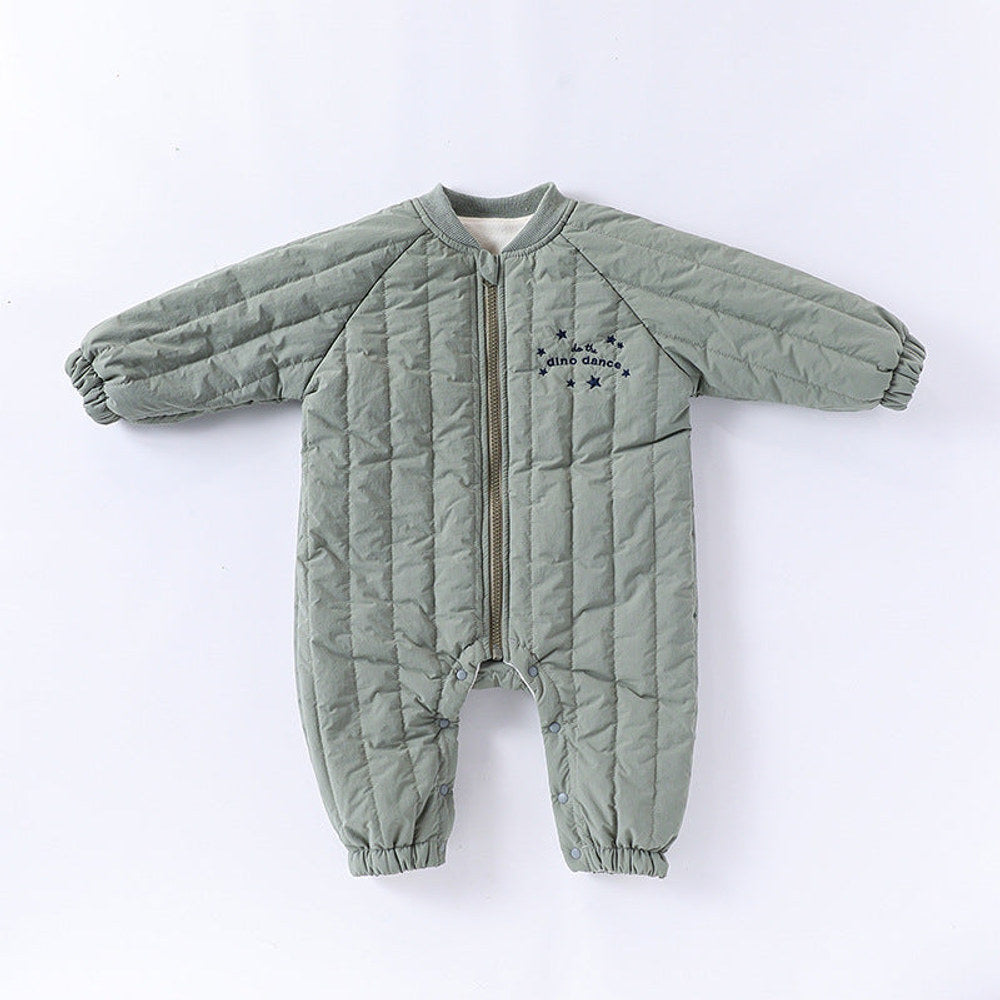 MyKids-USA® Baby Unisex Fruits Logo Long Sleeves Casual Thickened Rompers