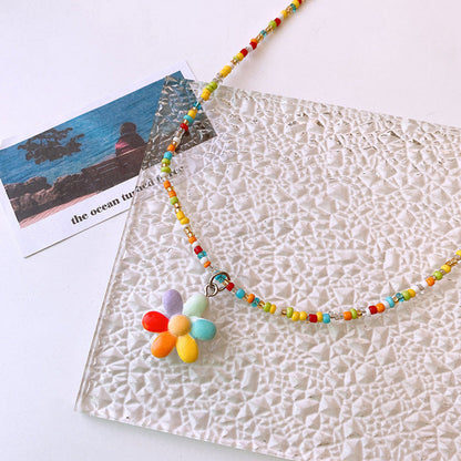MyKids-USA® Cute Children’s Butterfly Heart Clavicle Necklace Dopamine Girl Jewelry