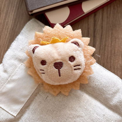 MyKids-USA® Versatile Cute Cartoon Plush Children's Hair Clip with 3D Cotton Filling