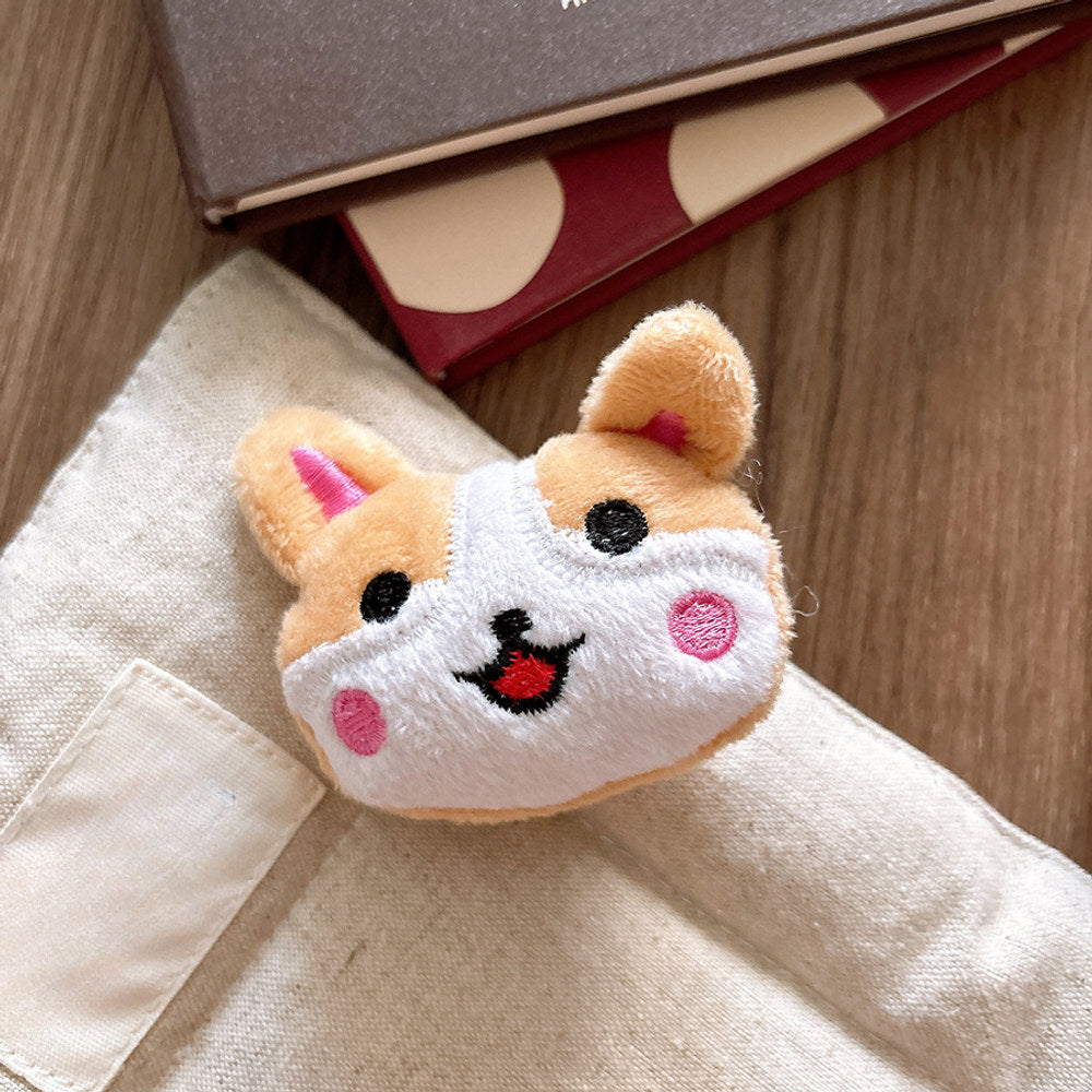 MyKids-USA® Versatile Cute Cartoon Plush Children's Hair Clip with 3D Cotton Filling