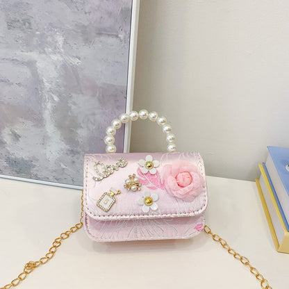 MyKids-USA® Stylish Cartoon Cute Little Monkey Girls’ Shoulder Bag