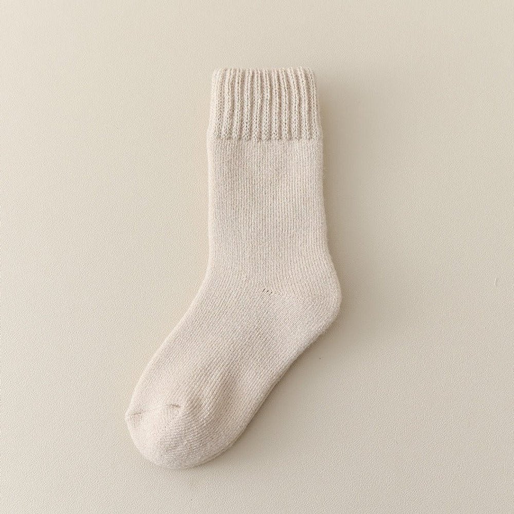 MyKids-USA® Unisex Thickened Children’s Fleece-lined Mid-Calf Socks