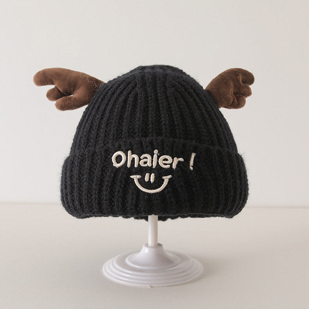 MyKids-USA® Cute Deer Antlers Knit Hat for Baby: Sweet Cute Hat