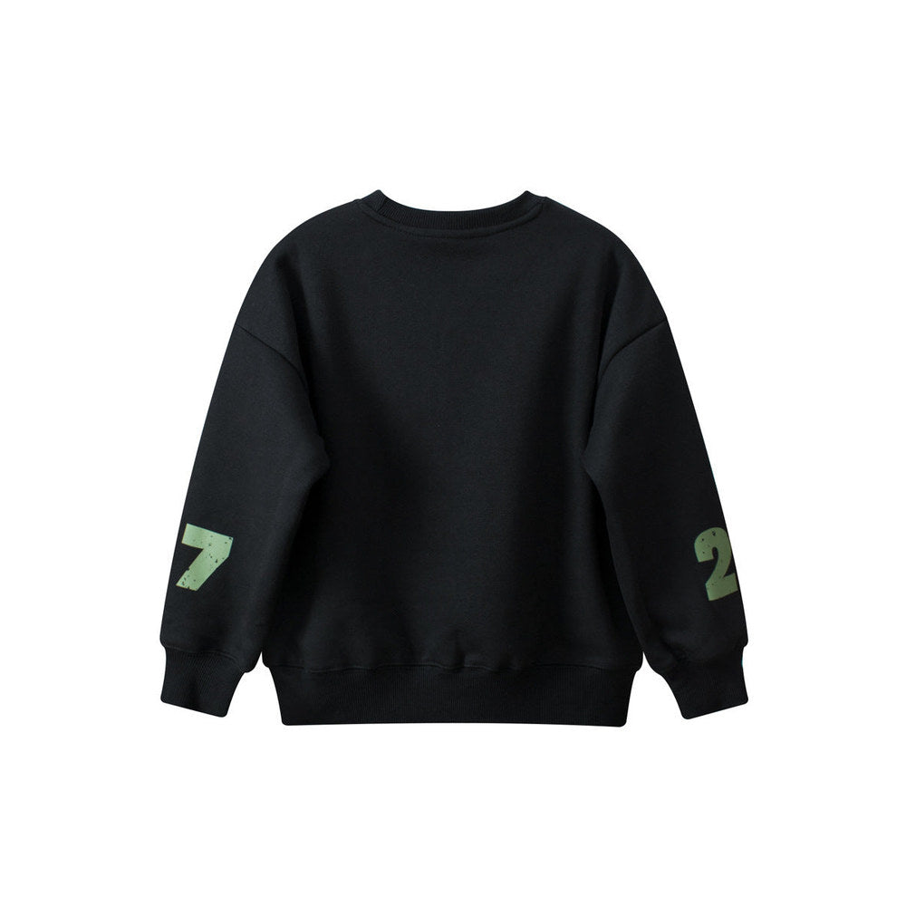 MyKids-USA® Baby Kids Letters Pattern Crew Neck Long Sleeves Warm Cozy Pullover
