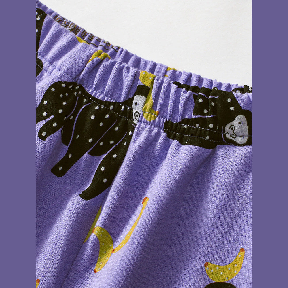 MyKids-USA® Baby Kids Animals Cartoon Print T-shirt and Shorts Clothing Set for Girls