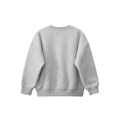 MyKids-USA® Baby Kids Puppy Embroidered Pattern Crew Neck Long Sleeves Warm Cozy Pullover