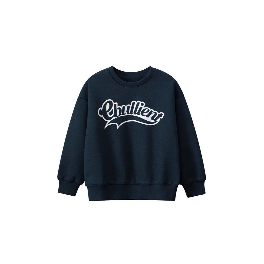 MyKids-USA® Baby Kids Letters Printed Pattern Crew Neck Long Sleeves Warm Cozy Pullover