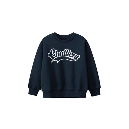 MyKids-USA® Baby Kids Letters Printed Pattern Crew Neck Long Sleeves Warm Cozy Pullover