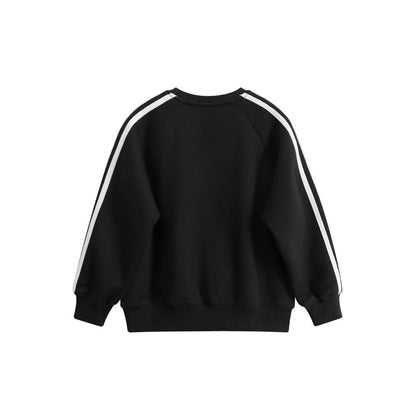 MyKids-USA® Fleece-lined Pullover Hoodie with Letter Design for Big Boys