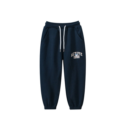 MyKids-USA® Modern Casual Kids Versatile Letters Printed Sportswear Pants