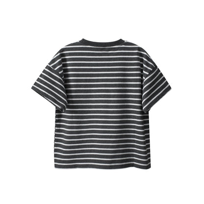 Arrival Children Boys’ Casual Striped Short Sleeves T-shirt in European and American Style for Summer