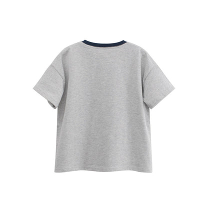 MyKids-USA® Letters Print Kids’ T-Shirt in European and American Style