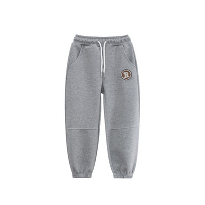 MyKids-USA® Modern Casual Kids Versatile Letters Pattern Sportswear Pants
