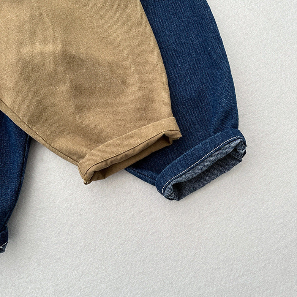 MyKids-USA® Modern Casual Unisex Denim Loose Pants