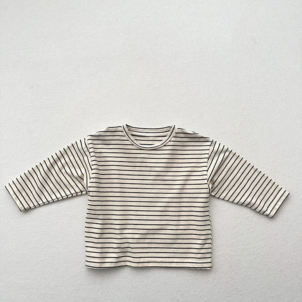 MyKids-USA® Kids Unisex Soft Comfortable Long Sleeves Striped Top