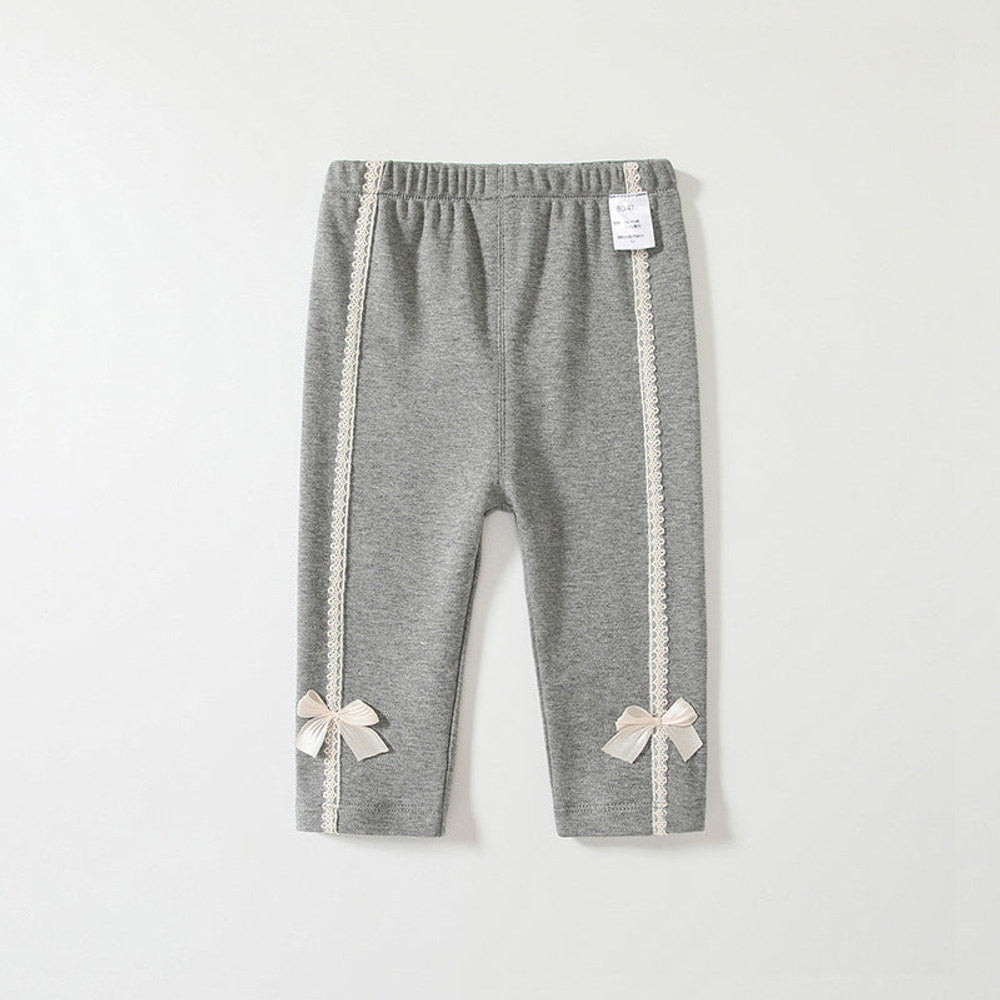 MyKids-USA® Casual Cute Girls Versatile Butterfly-Bows Attached Pants