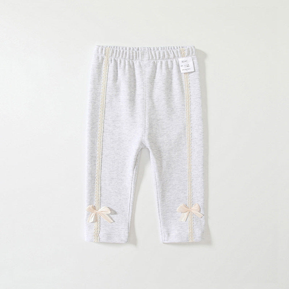 MyKids-USA® Casual Cute Girls Versatile Butterfly-Bows Attached Pants