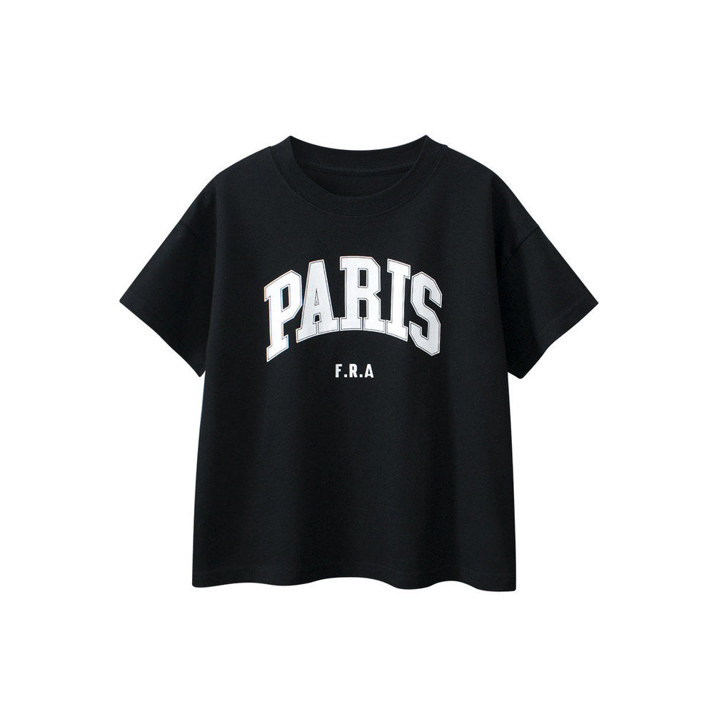 MyKids-USA® Boys and Girls’ Letters Print T-shirt in European and American Style