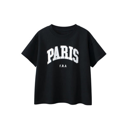 MyKids-USA® Boys and Girls’ Letters Print T-shirt in European and American Style